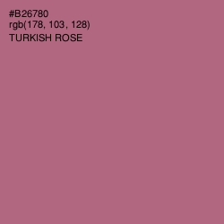 #B26780 - Turkish Rose Color Image