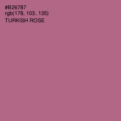 #B26787 - Turkish Rose Color Image
