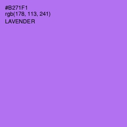 #B271F1 - Lavender Color Image