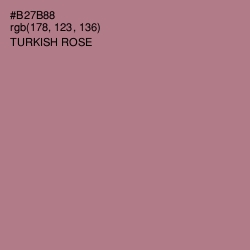 #B27B88 - Turkish Rose Color Image