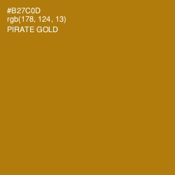 #B27C0D - Pirate Gold Color Image