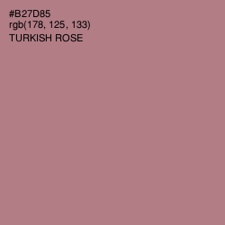 #B27D85 - Turkish Rose Color Image