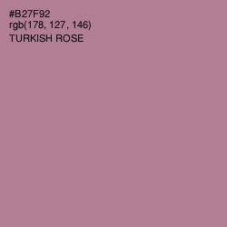 #B27F92 - Turkish Rose Color Image