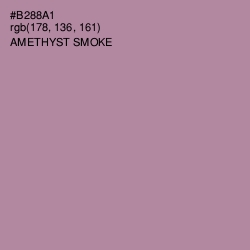 #B288A1 - Amethyst Smoke Color Image