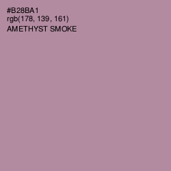 #B28BA1 - Amethyst Smoke Color Image