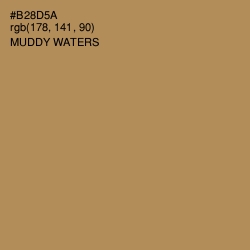 #B28D5A - Muddy Waters Color Image