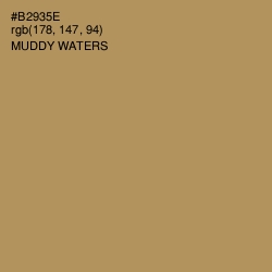 #B2935E - Muddy Waters Color Image