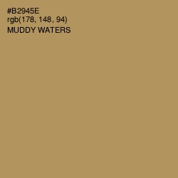 #B2945E - Muddy Waters Color Image