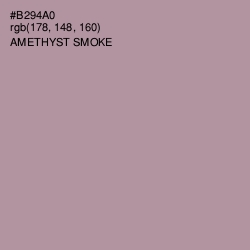 #B294A0 - Amethyst Smoke Color Image