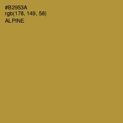 #B2953A - Alpine Color Image