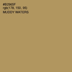 #B2965F - Muddy Waters Color Image