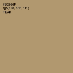 #B2986F - Teak Color Image