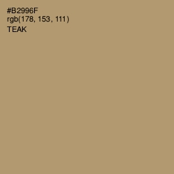 #B2996F - Teak Color Image