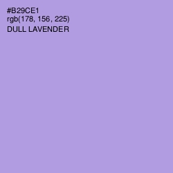 #B29CE1 - Dull Lavender Color Image