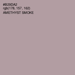 #B29DA2 - Amethyst Smoke Color Image