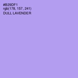 #B29DF1 - Dull Lavender Color Image