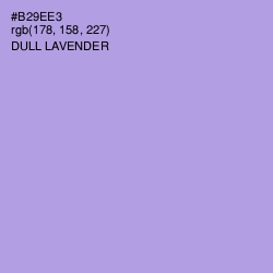 #B29EE3 - Dull Lavender Color Image