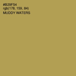 #B29F54 - Muddy Waters Color Image