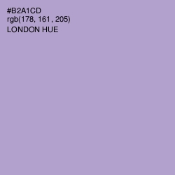 #B2A1CD - London Hue Color Image