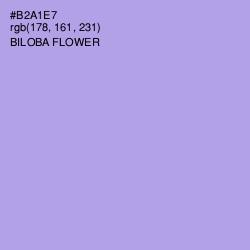 #B2A1E7 - Biloba Flower Color Image