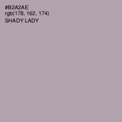 #B2A2AE - Shady Lady Color Image