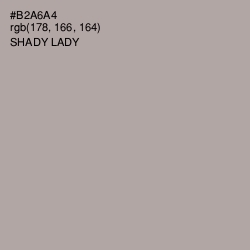 #B2A6A4 - Shady Lady Color Image