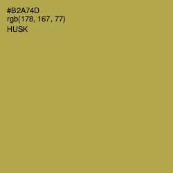 #B2A74D - Husk Color Image