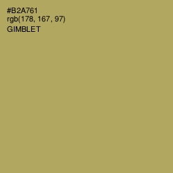 #B2A761 - Gimblet Color Image