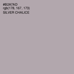 #B2A7AD - Silver Chalice Color Image