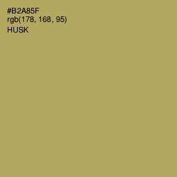 #B2A85F - Husk Color Image