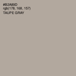 #B2A89D - Taupe Gray Color Image
