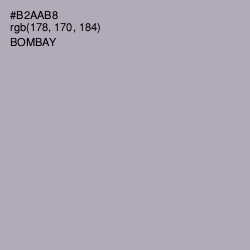 #B2AAB8 - Bombay Color Image