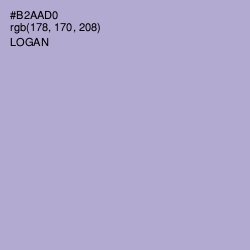 #B2AAD0 - Logan Color Image