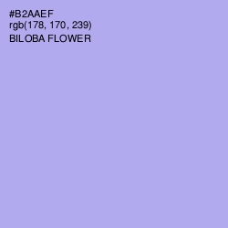 #B2AAEF - Biloba Flower Color Image