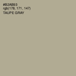 #B2AB93 - Taupe Gray Color Image