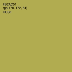 #B2AC51 - Husk Color Image