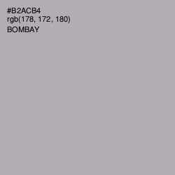 #B2ACB4 - Bombay Color Image