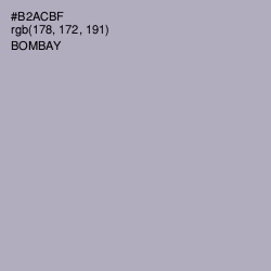 #B2ACBF - Bombay Color Image