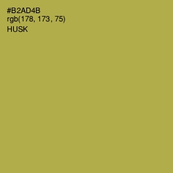 #B2AD4B - Husk Color Image