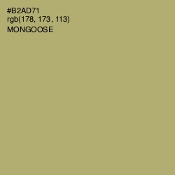 #B2AD71 - Mongoose Color Image