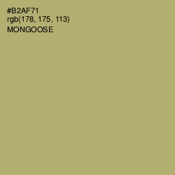 #B2AF71 - Mongoose Color Image