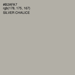 #B2AFA7 - Silver Chalice Color Image
