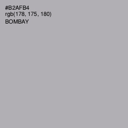 #B2AFB4 - Bombay Color Image