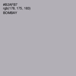 #B2AFB7 - Bombay Color Image