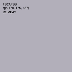 #B2AFBB - Bombay Color Image