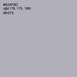 #B2AFBC - Bombay Color Image