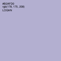 #B2AFD0 - Logan Color Image