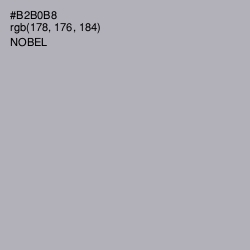 #B2B0B8 - Nobel Color Image