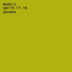 #B2B112 - Sahara Color Image
