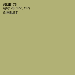 #B2B175 - Gimblet Color Image